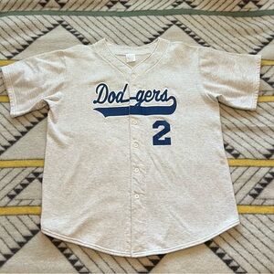 Vintage Los Angeles dodgers baseball jersey #2 by Teamwork Made In USA